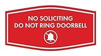 Algopix Similar Product 7 - Fancy No Soliciting Do Not Ring