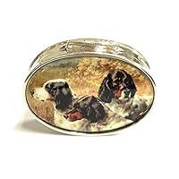 Algopix Similar Product 4 - Antique Style Enamel Three Dogs
