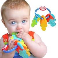 Algopix Similar Product 18 - Nuby Ice Gel Teether Keys Silicone