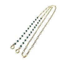 Algopix Similar Product 20 - Luxury Face Mask 18k Gold Plated Chain