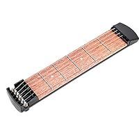 Algopix Similar Product 17 - Pocket Guitar Mahogany Wood Practice