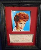 Algopix Similar Product 5 - Lucille Ball autographed check