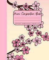Algopix Similar Product 4 - Cherry Blossom Mini Composition Book 