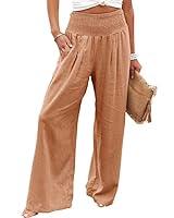 Algopix Similar Product 16 - Womens Spring Summer Linen Pants Cool