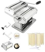 Algopix Similar Product 14 - MZTOGR Pasta Maker Machine Set of 6