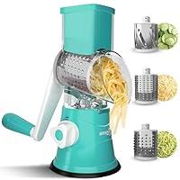 Algopix Similar Product 9 - KitchenVibe Rotary Cheese Grater with