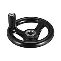 Algopix Similar Product 6 - uxcell Hand Wheel 100mm Diameter 12mm