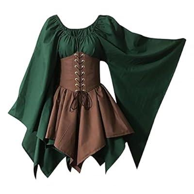 Best Deal for LUGOGNE Womens Halloween Costumes Sexy Cosplay Elf Dress