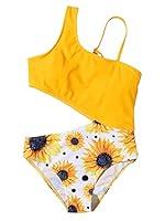 Algopix Similar Product 10 - SOLY HUX Girls One Shoulder Cut Out