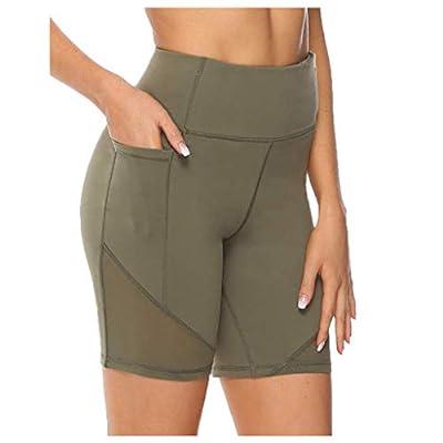Best Deal for Fold Over Yoga Pants for Women Petite Running Short Control