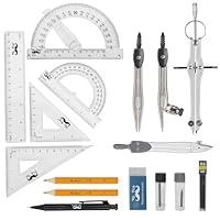 Algopix Similar Product 5 - Mr Pen Geometry Set with 6 Inch Swing