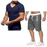 Algopix Similar Product 5 - 2 Piece Outfits Sport Shorts Set for