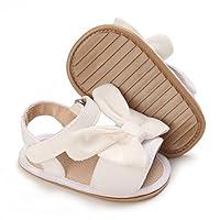 Algopix Similar Product 5 - Baby Girl Sandals Summer Shoes Bowknot