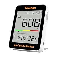 Algopix Similar Product 19 - Temtop CO2 Monitor Indoor air Quality