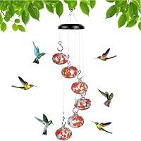 Algopix Similar Product 7 - Charming Wind Chimes Hummingbird