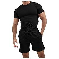 Algopix Similar Product 9 - Mens Sports Shorts Sets 2 Piece Outfit