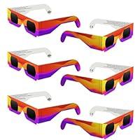 Algopix Similar Product 6 - TOSWAKE 6 Pack Goggles and Glasses