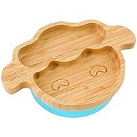 Algopix Similar Product 8 - Bamboo Baby Plate with Suction  Kids