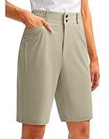Algopix Similar Product 19 - Womens Golf Hiking Shorts 9 Stretch