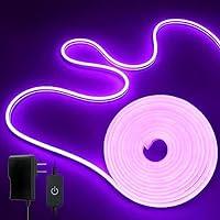 Algopix Similar Product 16 - LannlKer Purple Neon LED Strip Light