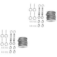 Algopix Similar Product 8 - HOMSFOU 38 Pcs Stainless Steel Wire