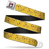 Algopix Similar Product 5 - BuckleDown Seatbelt Belt Pokemon