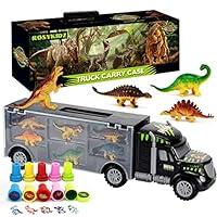 Algopix Similar Product 10 - ROSYKIDZ Dinosaurs Transport Car with