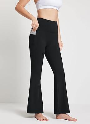 Best Deal for BALEAF Women's Flare Pants with Pockets, High Waist
