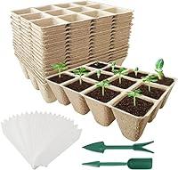 Algopix Similar Product 19 - Hosetim Seed Starter TrayPeat Pots for