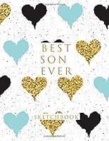 Algopix Similar Product 10 - Best Son Ever Blank Sketchbook