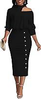 Algopix Similar Product 1 - Black Church Dresses for Women Elegant