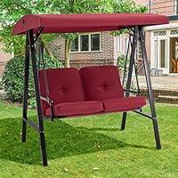 Algopix Similar Product 13 - UMAX Outdoor Patio Swing Chair with