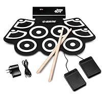 Algopix Similar Product 10 - Electronic Silicone Rechargeable Drum