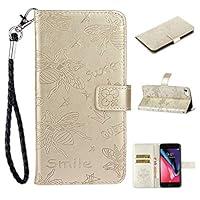 Algopix Similar Product 5 - Amocase Strap Wallet Leather Case with