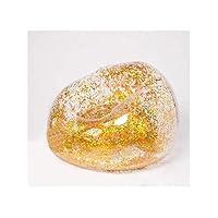 Algopix Similar Product 10 - SCM Sequins Inflatable Sofa Lazy Couch