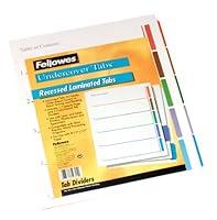 Algopix Similar Product 19 - Fellowes 5Tab Indexes for Binding