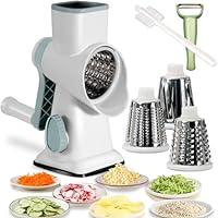 Algopix Similar Product 12 - Rotary Cheese Grater Shredder with