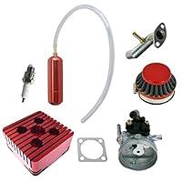Algopix Similar Product 1 - JRL Red CNC Square Cylinder Head