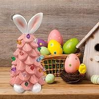 Algopix Similar Product 1 - AZXY Pink Bunny Tree Easter Decorations