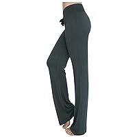 Algopix Similar Product 2 - Wide Leg Yoga Pants for Women Comfy