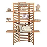 Algopix Similar Product 5 - SSWBasics 3Panel Wood Display with 3