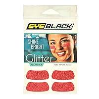 Algopix Similar Product 14 - EyeBlack Red Softball Glitter Eye Black