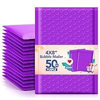 Algopix Similar Product 2 - GSSUSA Purple Bubble Mailers 4x8