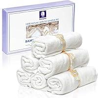 Algopix Similar Product 10 - Bamboo Washcloths Baby Organic