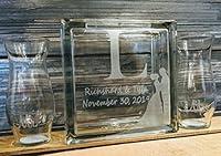 Algopix Similar Product 14 - Etched Sand Ceremony Unity Wedding Set