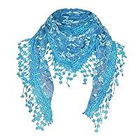 Algopix Similar Product 12 - Jinjin Womens Lace Triangular Scarf