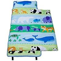 Algopix Similar Product 7 - Wildkin 100 Cotton Nap Mat with Pillow