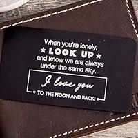 Algopix Similar Product 17 - I love you to the moon  back