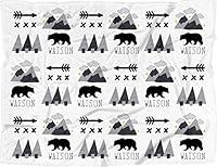 Algopix Similar Product 1 - Personalized Baby Name Blanket  Tribal