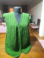 Algopix Similar Product 15 - Knit Sweater Vest Sleeveless Loose